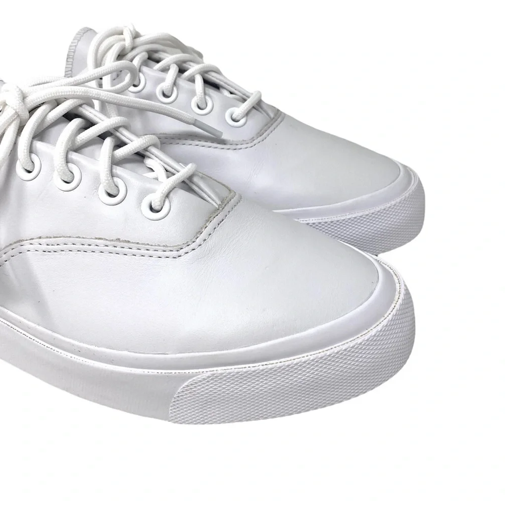Converse SkidGrip Shoes Men's CVO OX White Leather Casual Size Sneakers 168913C - Picture 3 of 10
